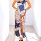 Bailey Rose - Paisley Patchwork Midi Dress