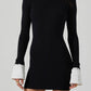 Astr - Alexia Collar And Cuffs Mini Dress