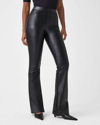Spanx - Leather-like Flare Pants