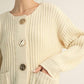 Jodifl - Big Button Sweater Cardigan