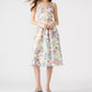 Steve Madden - Carlynn Printed Cotton Eyelet Midi Skirt