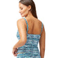 Tommy Bahama - Caledon Isles V-Neck Underwire Tankini Top