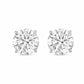Diana M Jewels - 3.00 Cts Round Lab Diamond Stud Earring