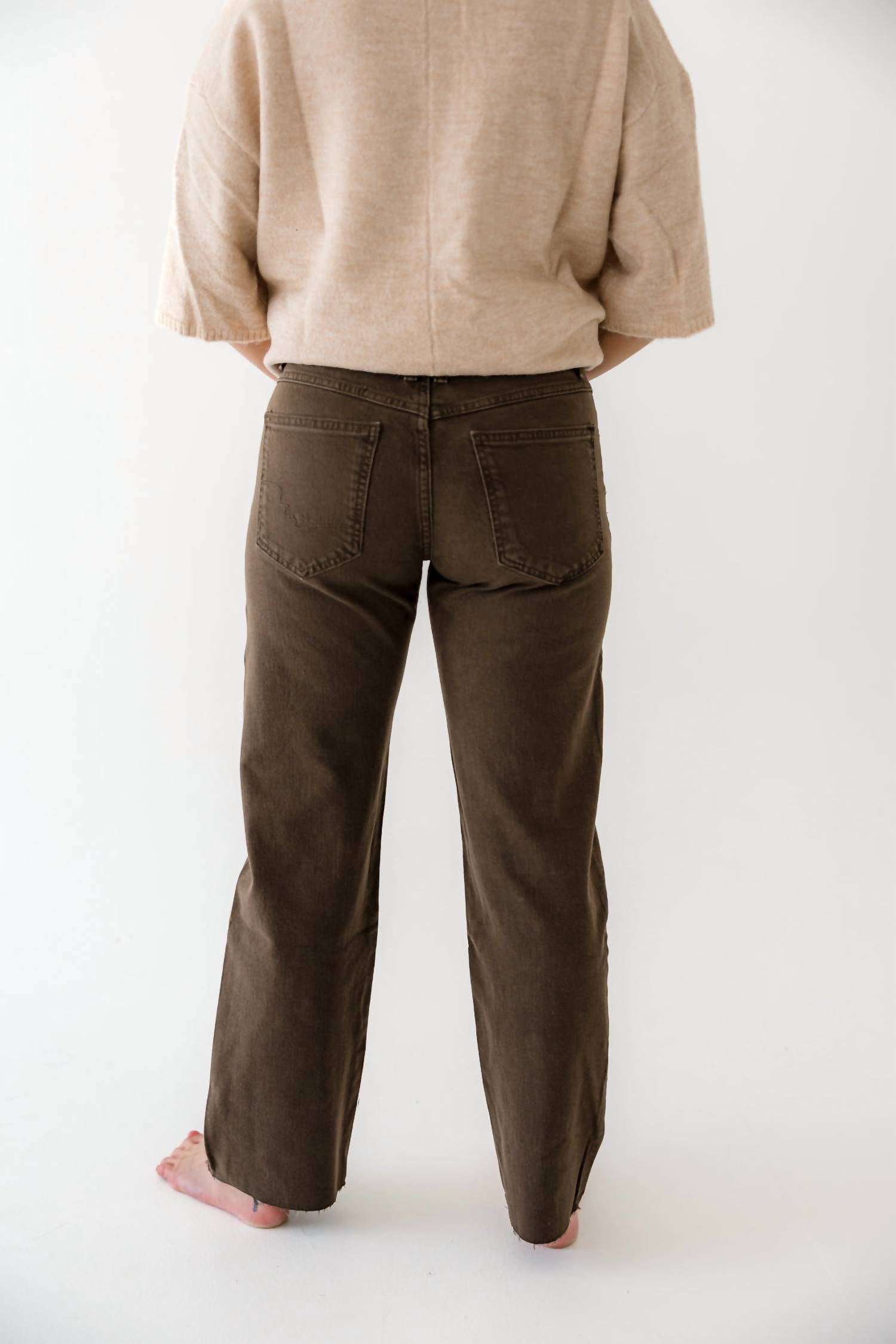 Free People - We The Free Risk Taker Mid Rise Straight Jeans