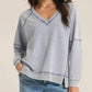 Z Supply - Easy Denim Sweatshirt