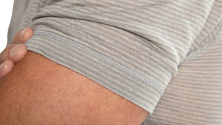 On This Day - Linen Stripe Polo Shirt