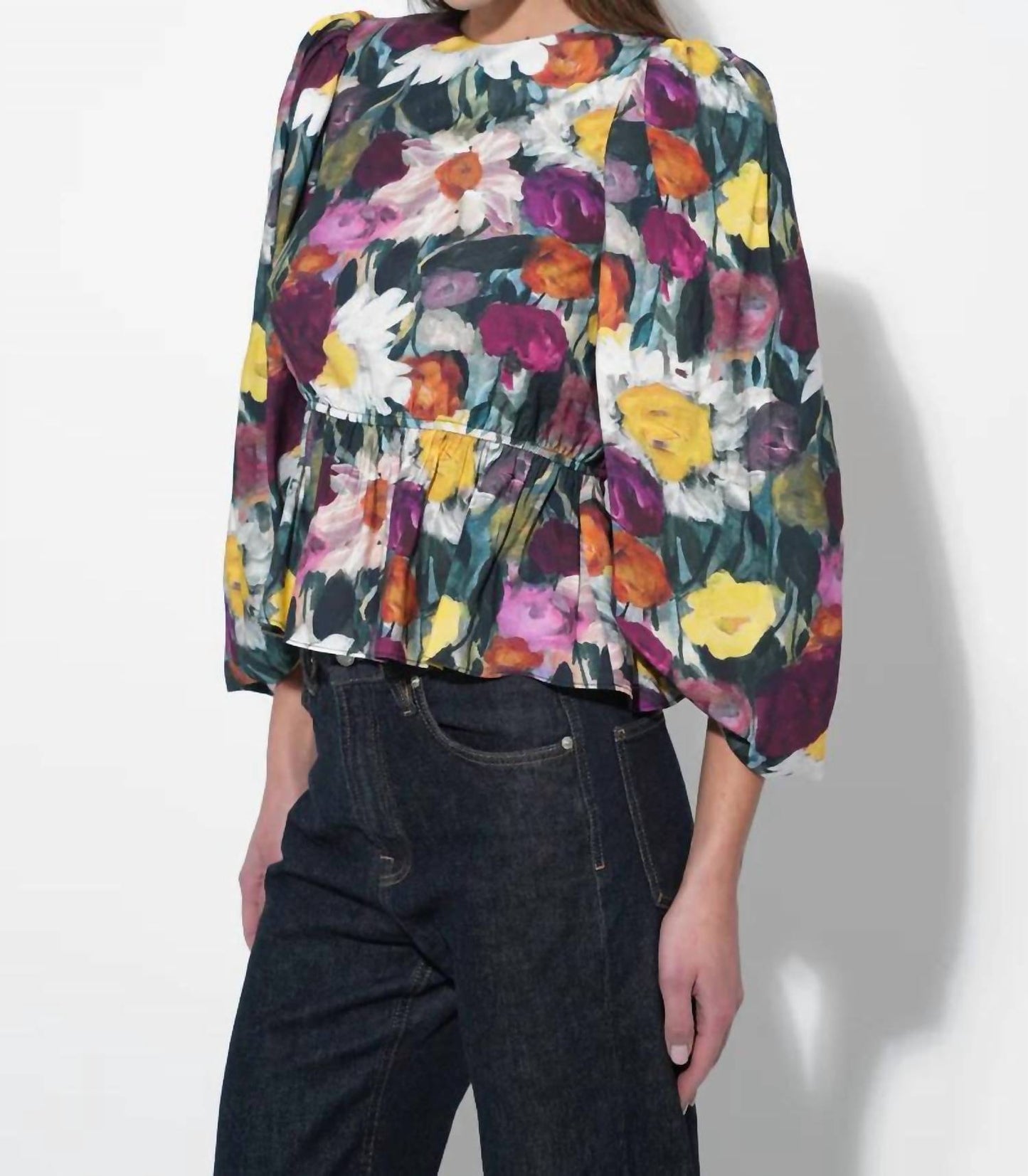 Adelyn Rae - Esmarie Peplum Blouse