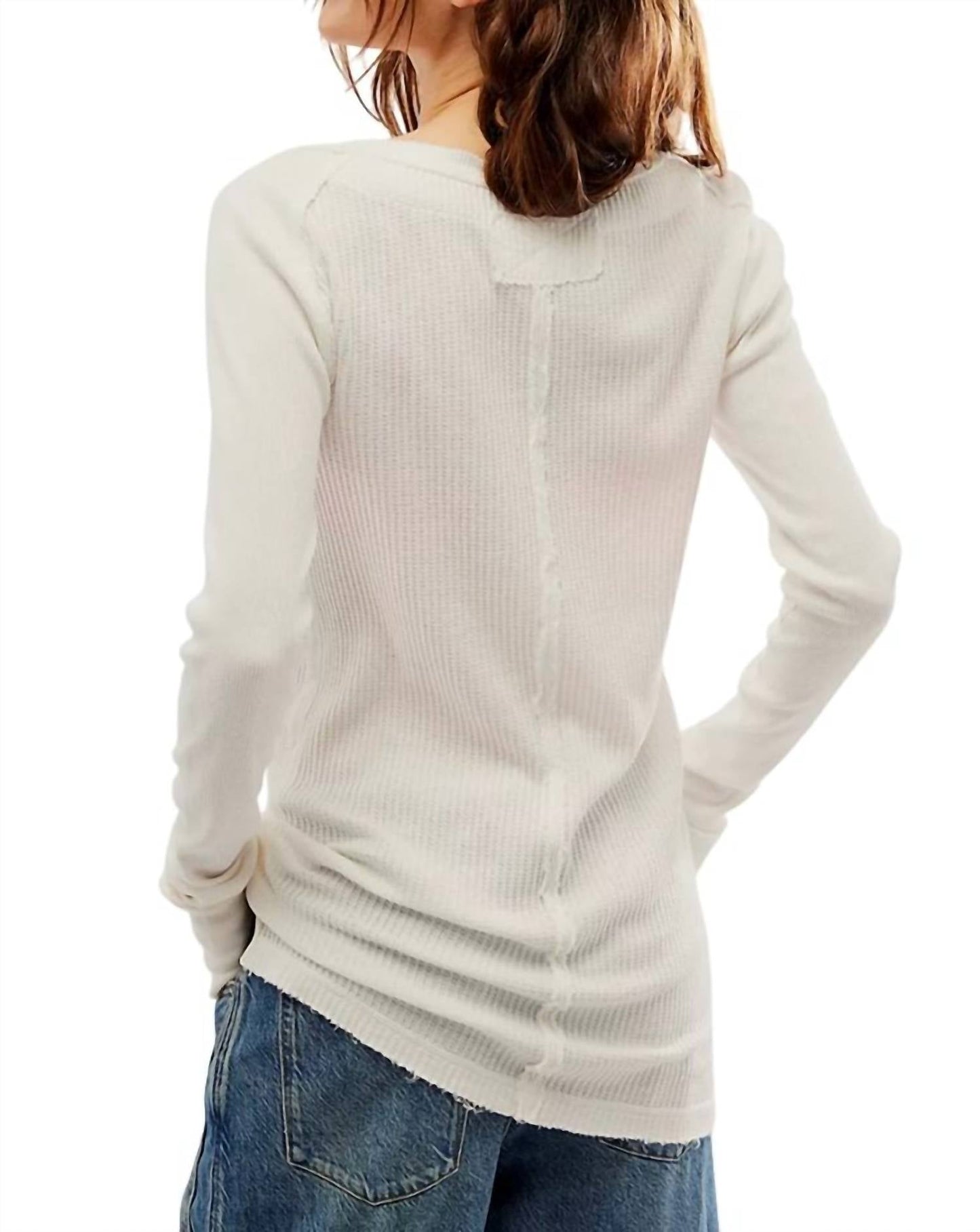 Free People - Honey B Crew Neck Top