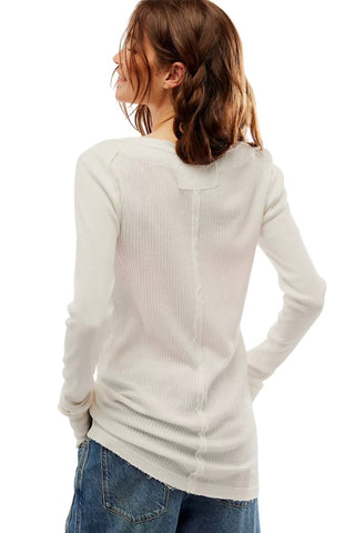 Free People - Honey B Crew Neck Top