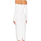 Enza Costa - OFF-SHOULDER ANKLE DRESS