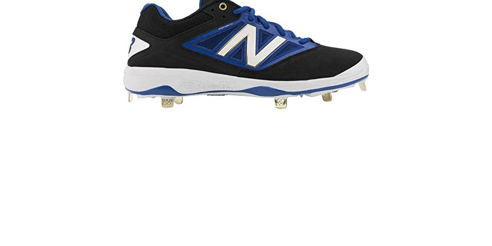 New Balance Men's L4040V3 Baseball Cleat Black/Black