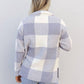 Hem & Thread - Be There For You Check Pattern Shacket Sweater