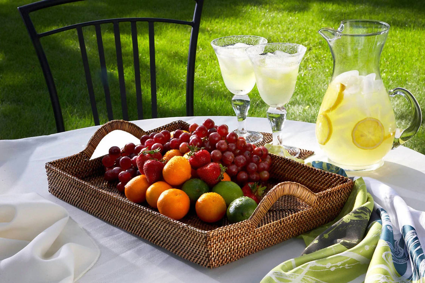 Calaisio - Rectangular Tray with Handles