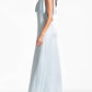 Sachin & Babi - One Shoulder Bow Chelsea Gown