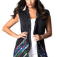 Angel Apparel - Hand Painted Laser Cut Vest