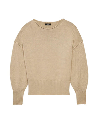 Theory - COTTON CHAINETTE CHUNKY PULLOVER SWEATER