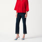 Joseph Ribkoff - Zip Front Dolman Sleeve Boxy Sweater