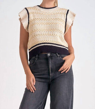 Elan - Sweater Cap Sleeve