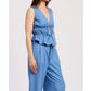 En Saison - Sleeveless Double Tie Top