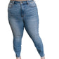 Judy Blue - High Rise Control Top Shield Pocket Skinny Jeans