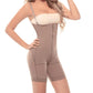 Siluets - 1014 Postsurgical Slimming Braless Mid-thigh Body Shaper