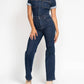 Judy Blue - High Waist Tummy Control Straight Jeans Jumpsuit
