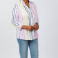 E.L.I. - Cece 3/4 Sleeve Shirt Jacket