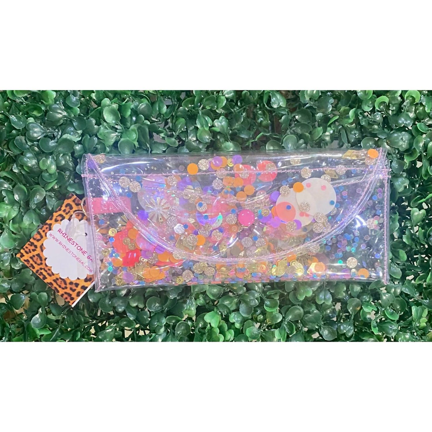 Packed Party - Women's Confetti-filled Sunglass Case