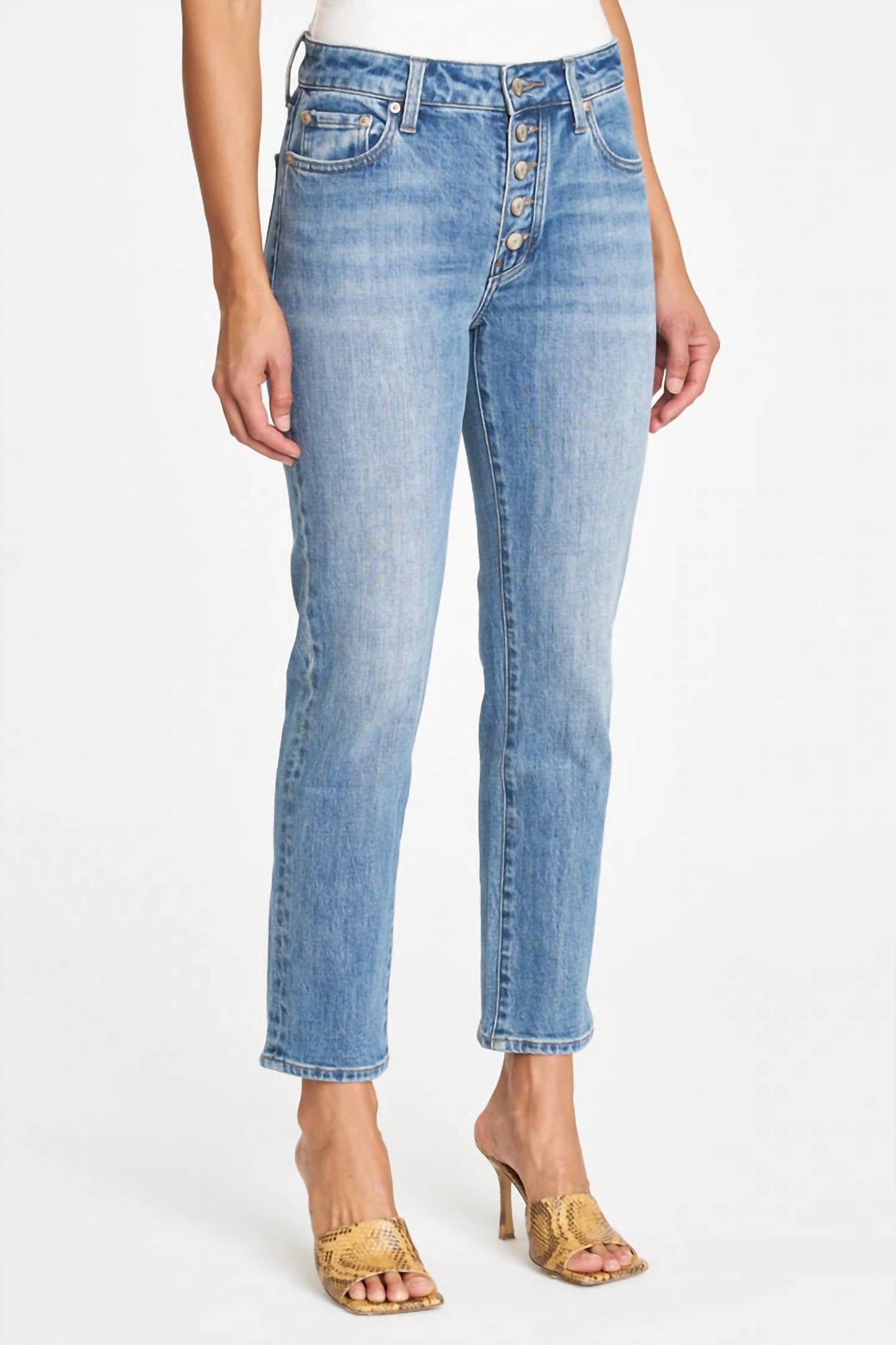 Pistola - Monroe High Rise Cigarette Jean
