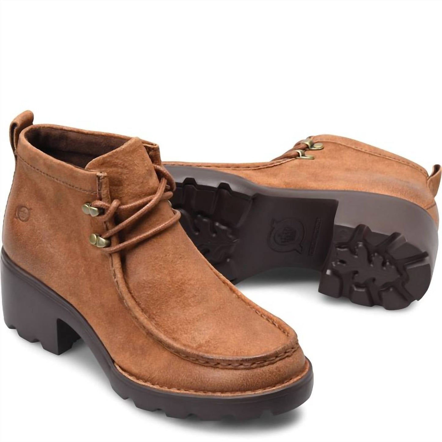 Born - Women's Griffin Comfort Lug Sole Booties