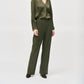 Joseph Ribkoff - Pleated V-neck Long Sleeve Satin Top