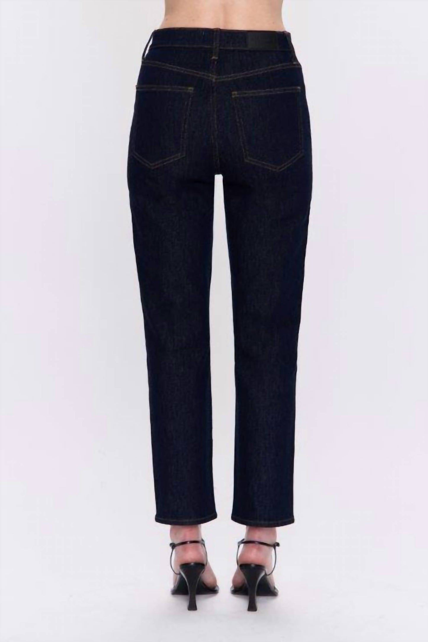 Pistola - Bri Ankle High Rise Slim Straight Jeans