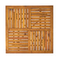 Hermosa 5-Piece Acacia Wood Outdoor Dining Set