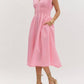 Entro - Zip Front Midi Dress