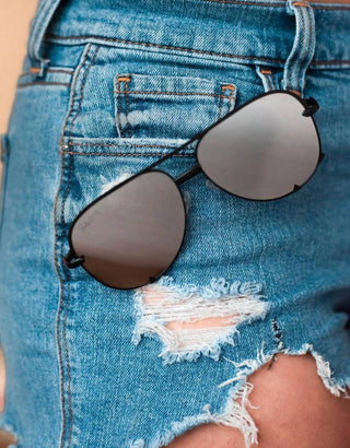 Julia Rose - Unisex Alex High Quality Aviator Sunglasses