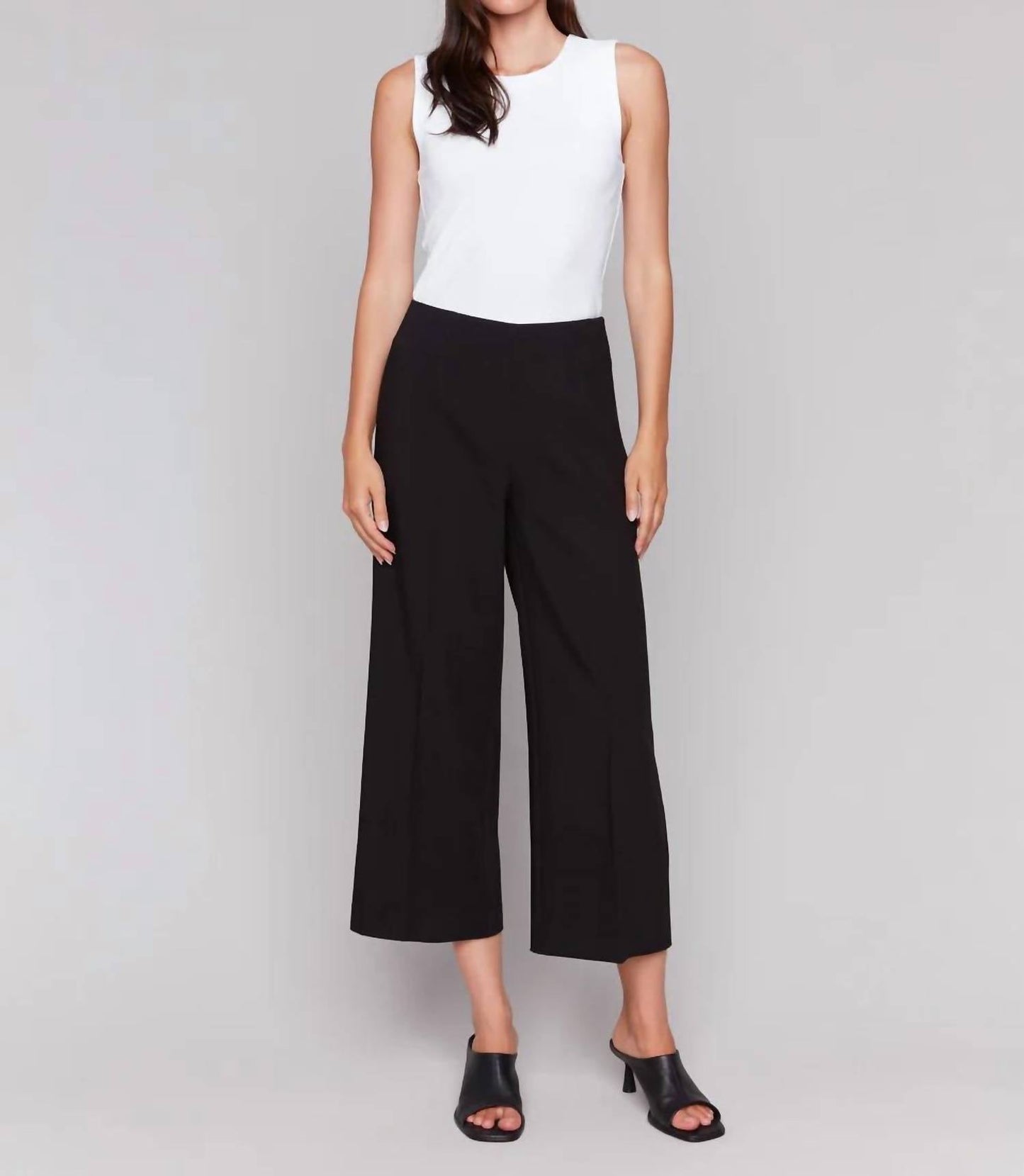 Charlie B - Cropped Wide Leg Pant