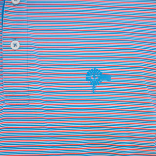 Old South Apparel - Rusty Microstripe Performance Polo