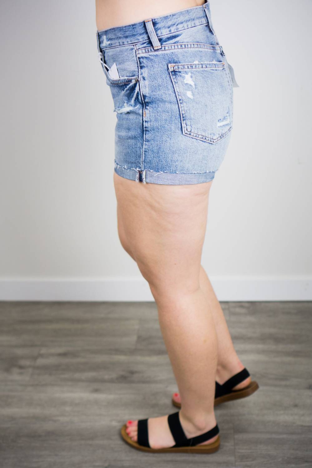 Pistola - Women's Jamie High Rise 90's Cuffed Shorts