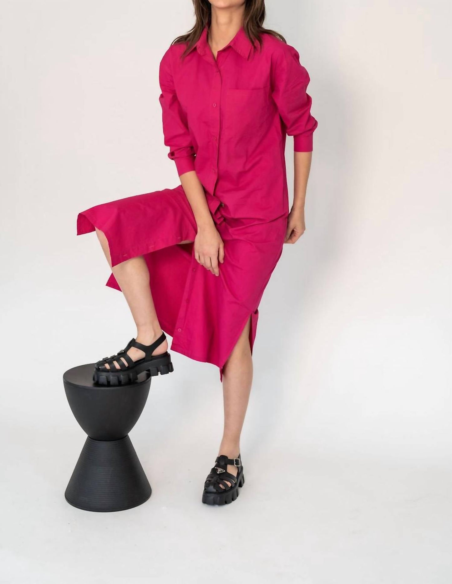 Recollection Brand - Maxi Shirt Dress