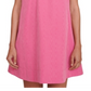 Staud Ilana Mock Neck Mini Dress Pink Size L