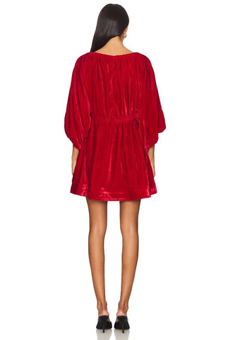 Free People - Portia Velvet Mini Dress