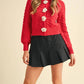 &Merci - Knit Rose Cardigan