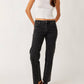 Free People - Risk Taker Mid Rise Straight Jeans