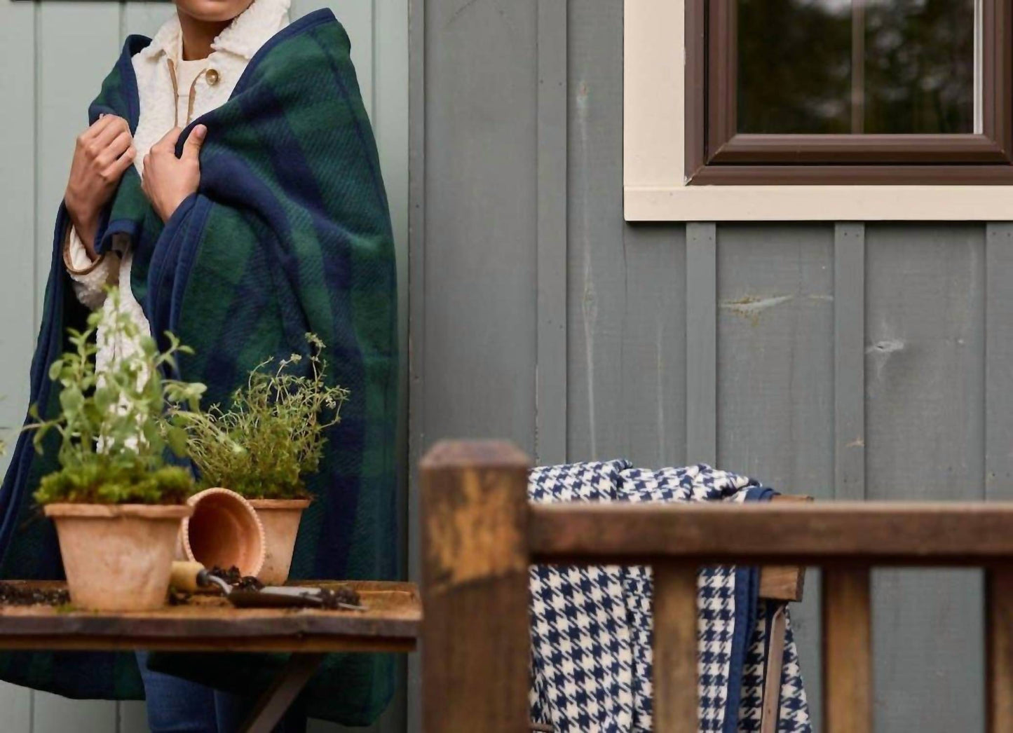 Chappywrap - Reversible Plaid Blanket
