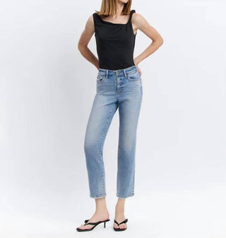 Vervet By Flying Monkey - High Rise Regular Straight Jeans