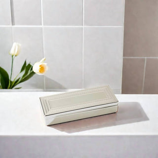 Creative Gifts International - Rectangular Lift-Top Jewelry Box