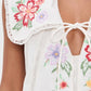 Free People - Willow Emb Mini Dress