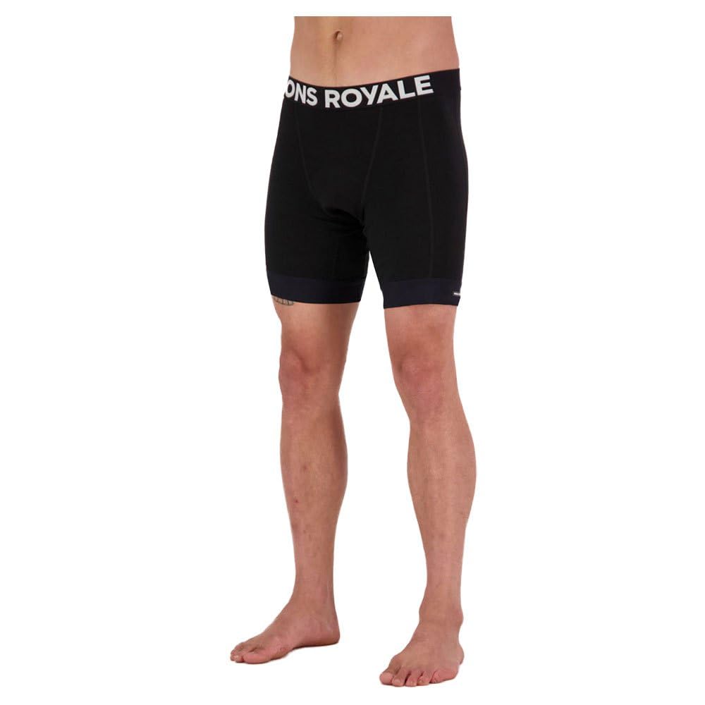 Mons Royale Epic Merino Shift Bike Short Liner - Men's Black/Black, L