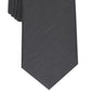 Alfani Mens Echo Silk Blend Metallic Neck Tie Black O/S