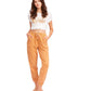 Billabong Women's Ideal Pant Sweatpant, Toffee, Small